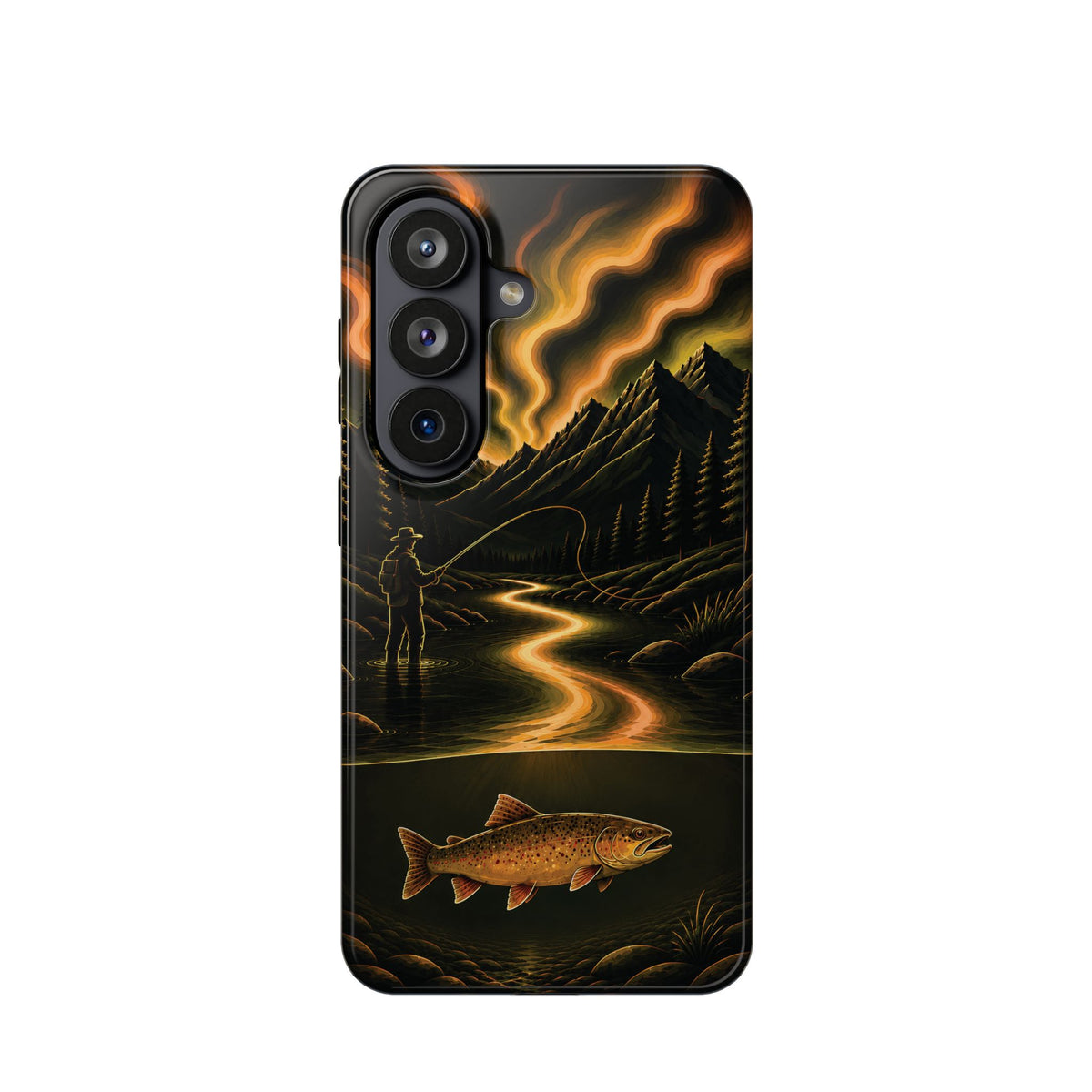 Aurora Brown Trout MagSafe Case