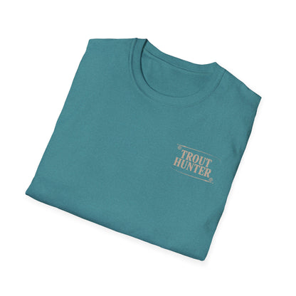 Trout Hunter T-Shirt - Fishing Humor Tee, Outdoor Enthusiast Gift, Camping Apparel, Nature Lover Shirt, Father's Day Present