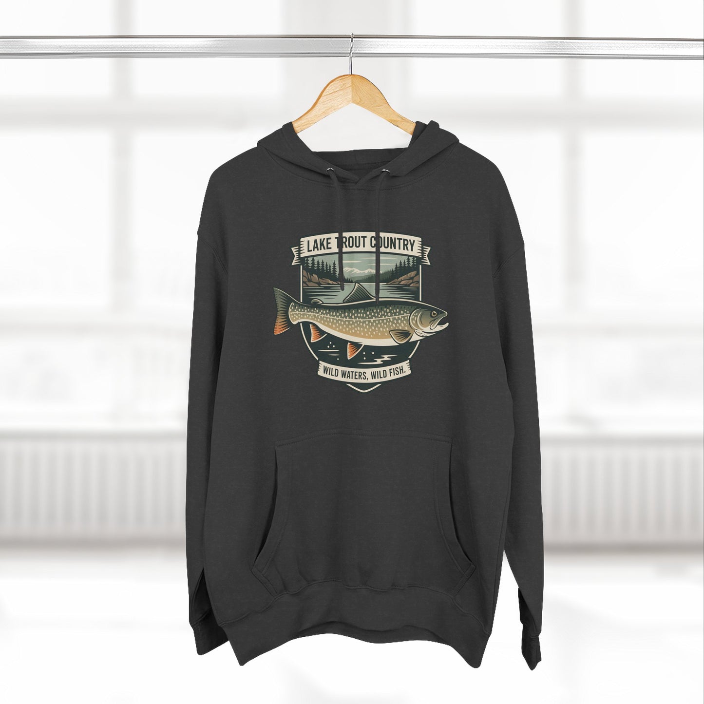 Lake Trout Country Hoodie – Fishing & Outdoor Apparel