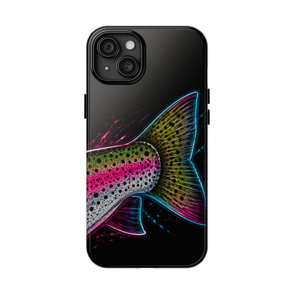 Rainbow Trout Tail Phone Case