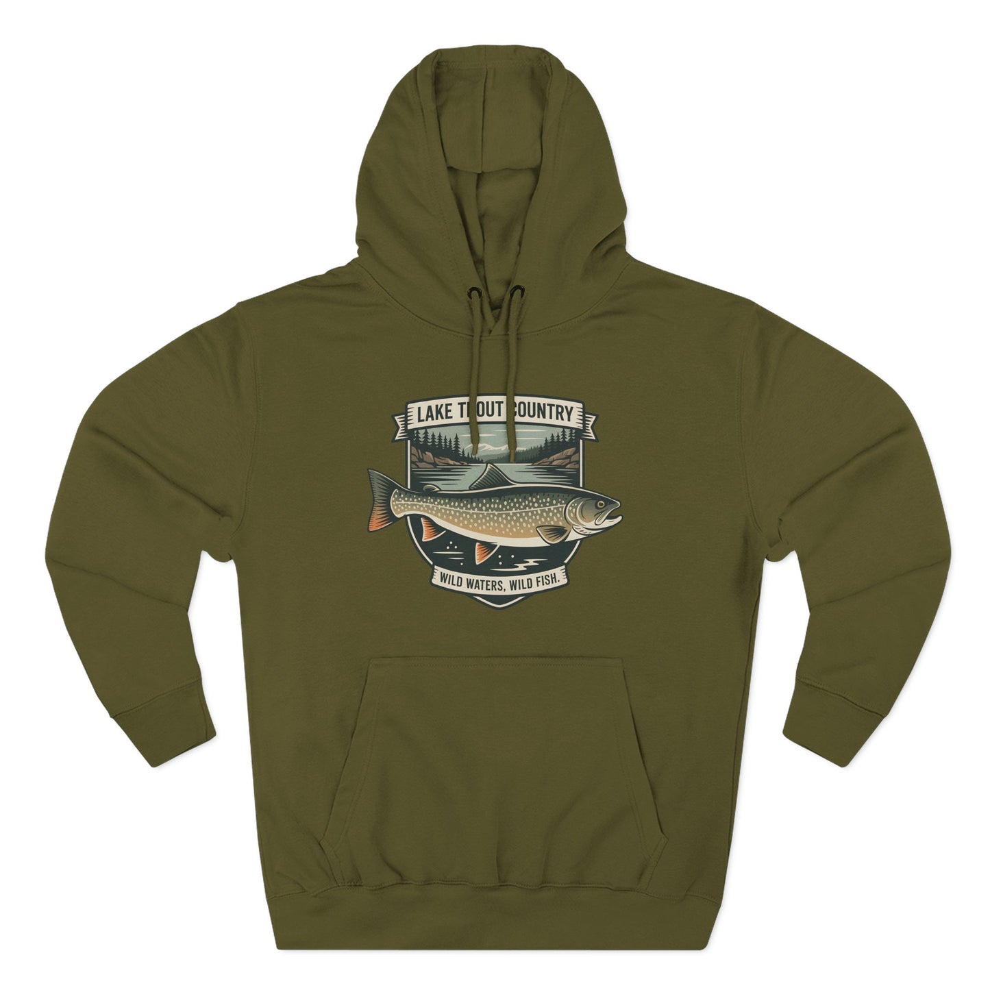 Lake Trout Country Hoodie – Fishing & Outdoor Apparel