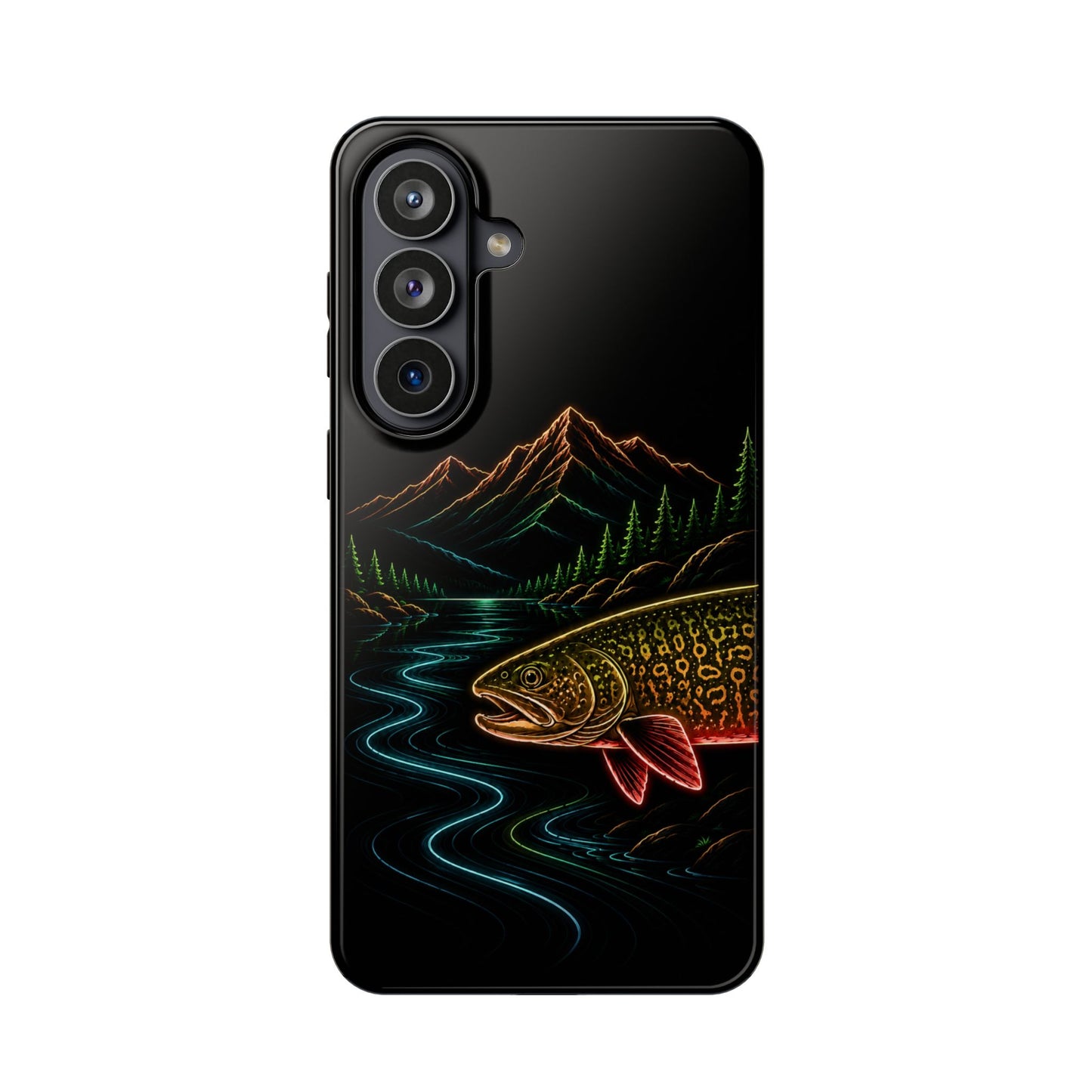 Tiger Trout Neon Wilderness Tough Phone Case