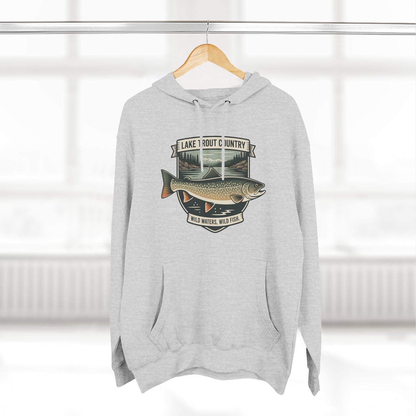 Lake Trout Country Hoodie – Fishing & Outdoor Apparel