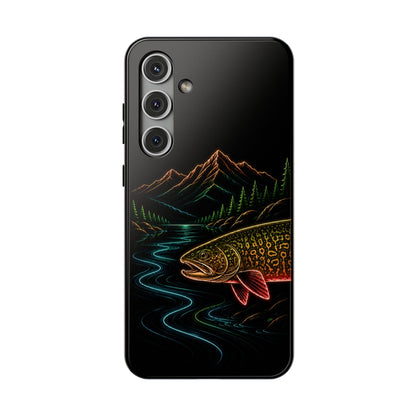 Tiger Trout Neon Wilderness Tough Phone Case
