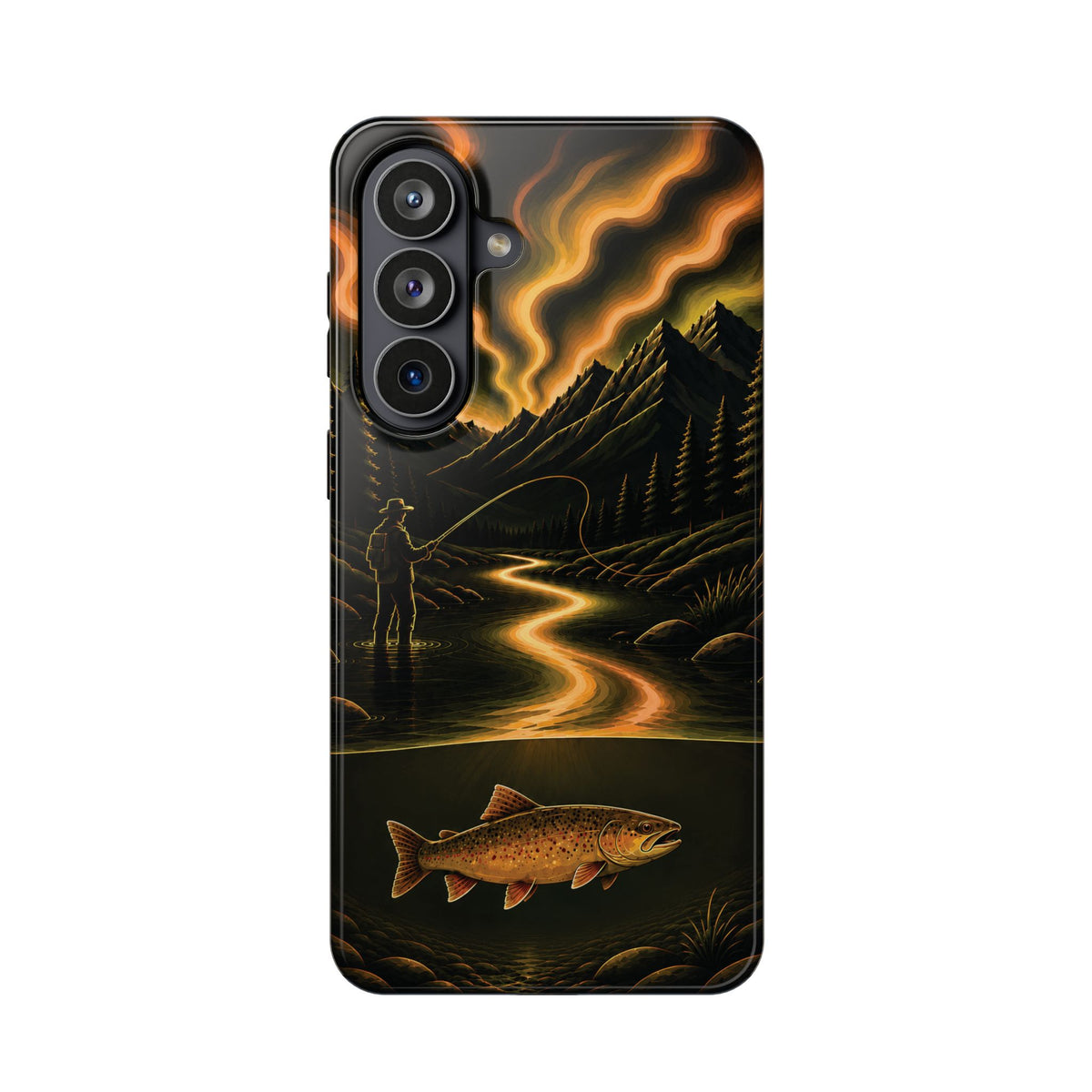Aurora Brown Trout MagSafe Case