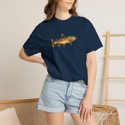 Trout Fishing T-Shirt – Abstract Trout Design Tee