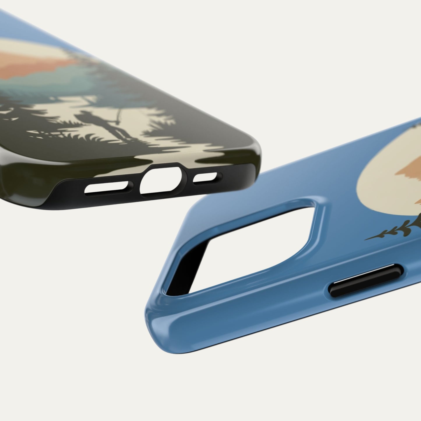 Fishing in The Mountains Tough Phone Case