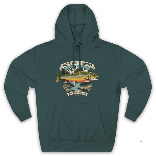 Brook Trout Country Hoodie – Trout Fishing & Outdoor Hoodie