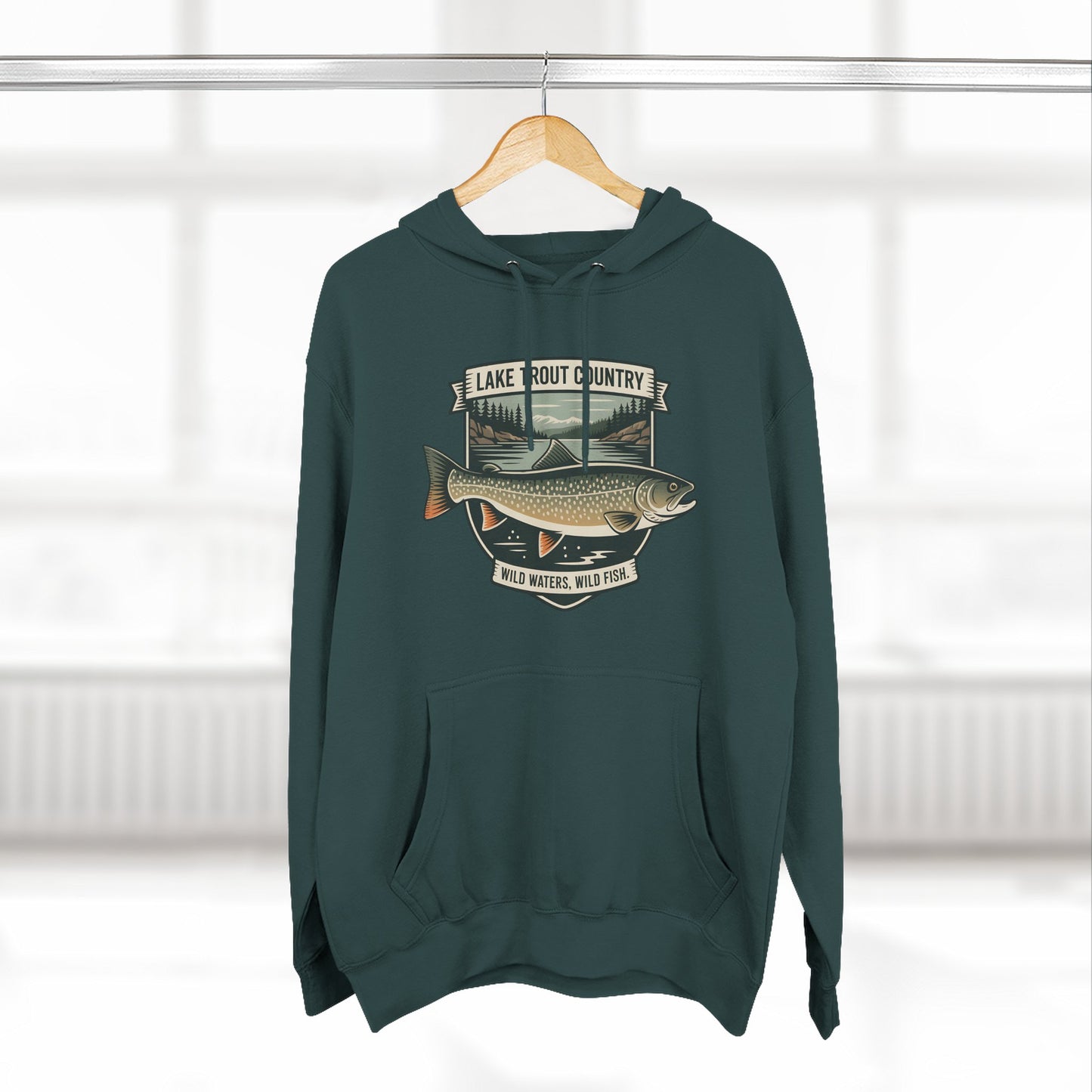 Lake Trout Country Hoodie – Fishing & Outdoor Apparel