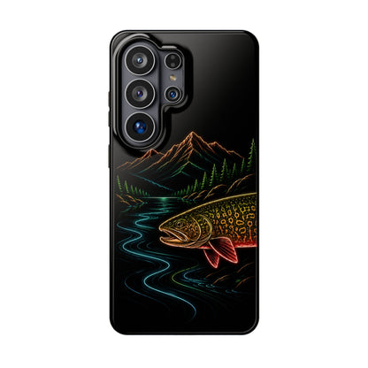 Tiger Trout Neon Wilderness Tough Phone Case