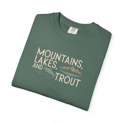 Mountains, Lakes & Trout Tee