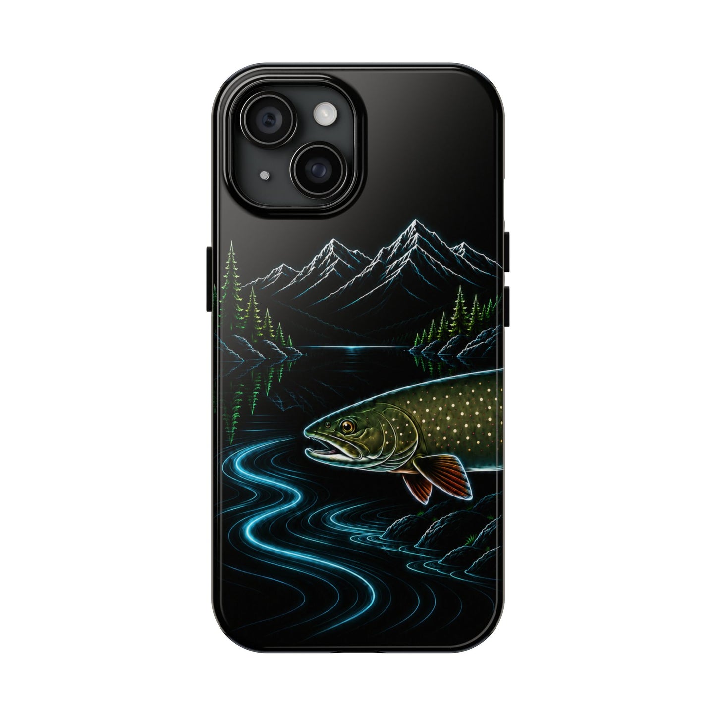 Bull Trout Neon Wilderness Tough Phone Case
