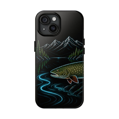 Bull Trout Neon Wilderness Tough Phone Case