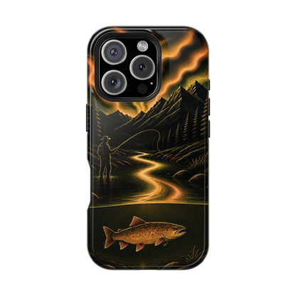 Aurora Brown Trout MagSafe Case