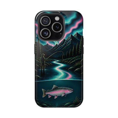 Aurora Rainbow Trout MagSafe Case