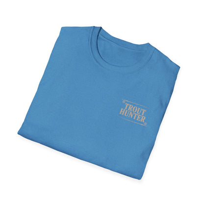 Trout Hunter T-Shirt - Fishing Humor Tee, Outdoor Enthusiast Gift, Camping Apparel, Nature Lover Shirt, Father's Day Present