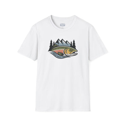 Wild Trout Fishing Adventure Tee | Classic Fishing Shirt for Outdoor Enthusiasts | Great Gift for Trout Anglers & Nature Lovers