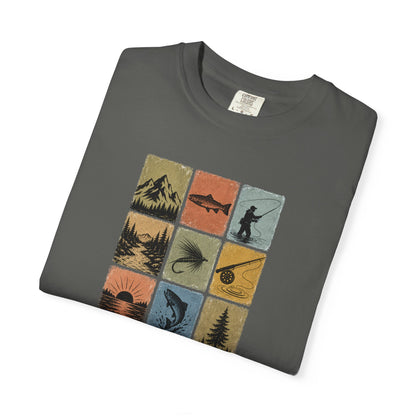 Trout Country Graphic T-Shirt — Vintage Fishing Outdoors Tee