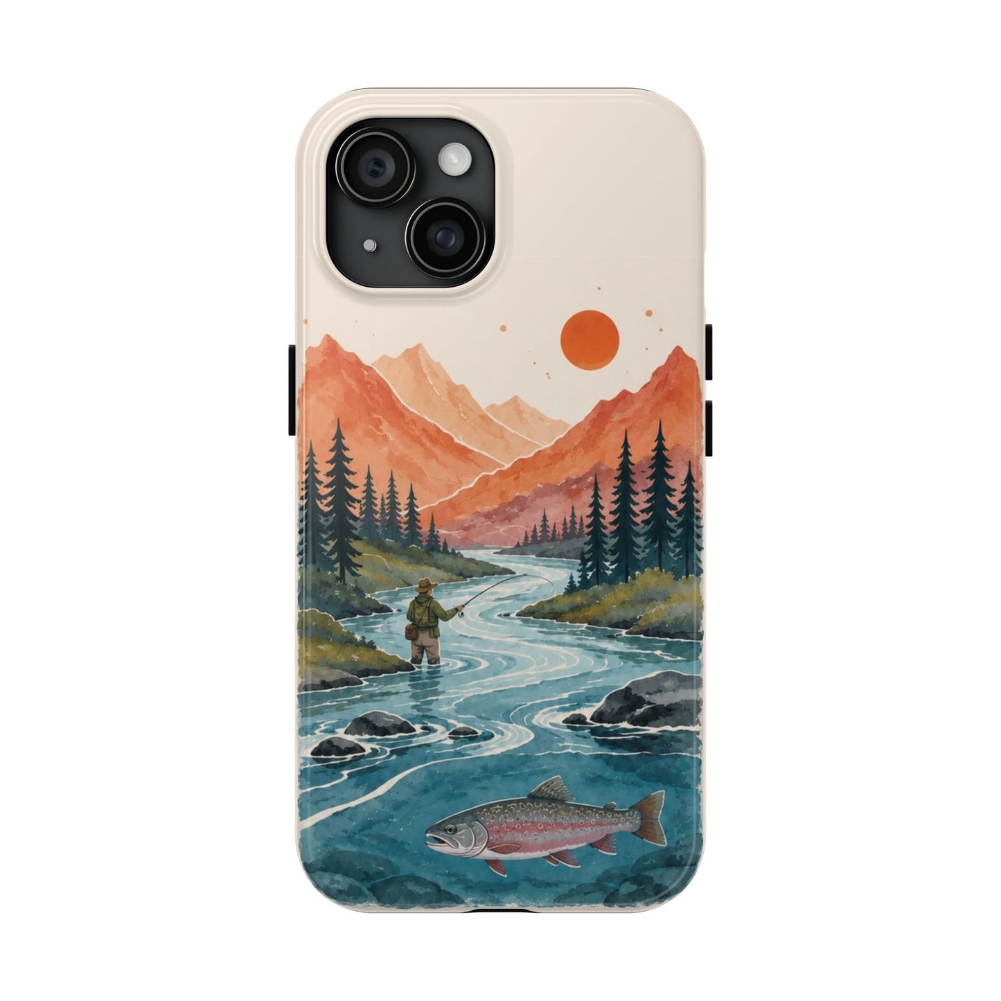Rainbow Trout Country Phone Case