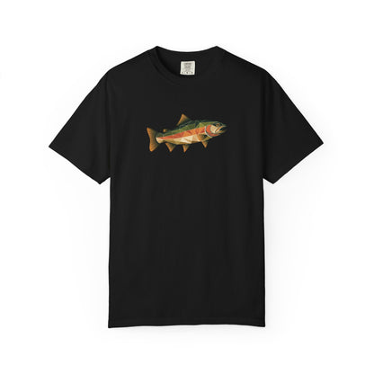 Trout Fishing T-Shirt – Abstract Trout Design Tee