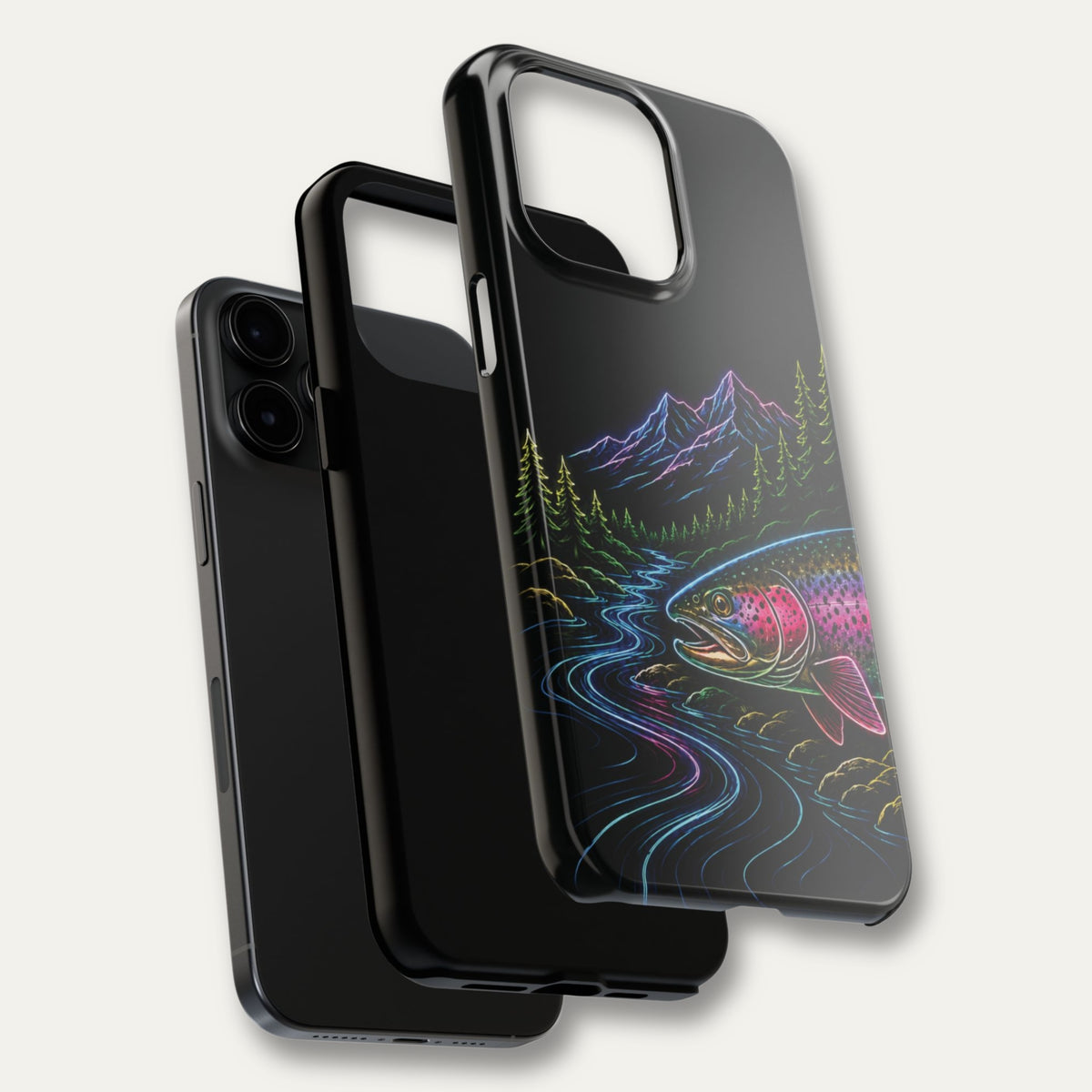 Rainbow Trout Wilderness Phone Case