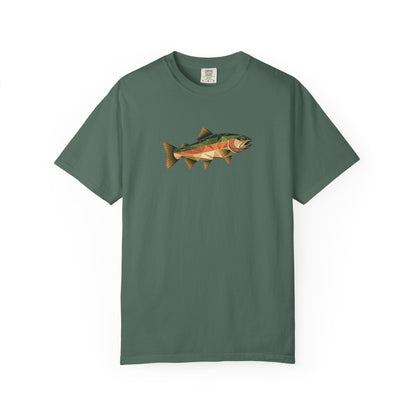 Trout Fishing T-Shirt – Abstract Trout Design Tee