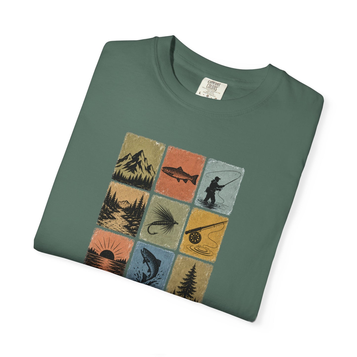 Trout Country Graphic T-Shirt — Vintage Fishing Outdoors Tee