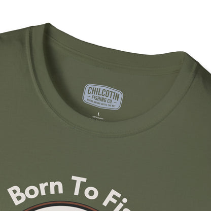 Born To Fish, Forced to Work T-Shirt | Relaxing Fishing Tee | Perfect Gift for Nature Lovers, Outdoor Enthusiasts, Father's Day, or Casual Wear