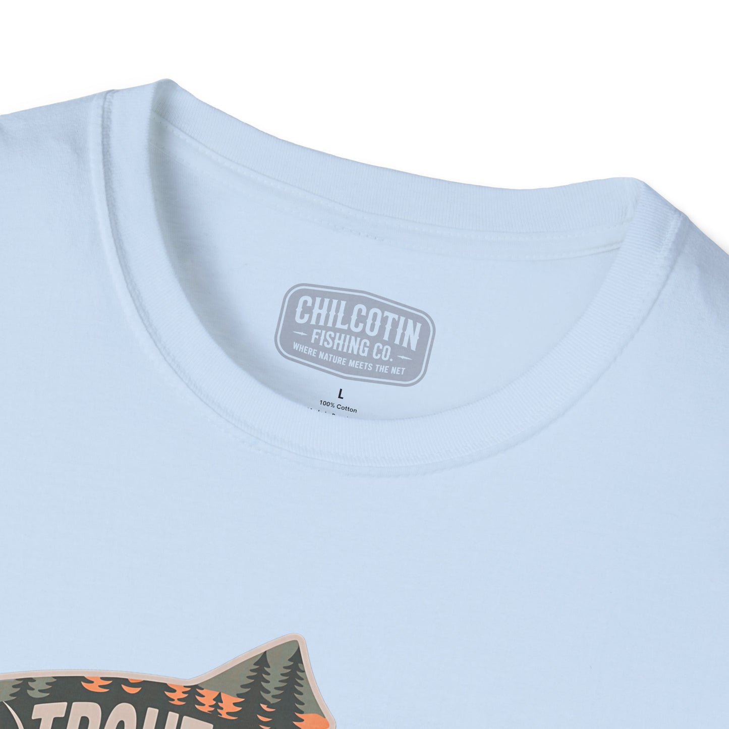 Trout Country Outline Trout T-Shirt – Fishing Apparel for Anglers