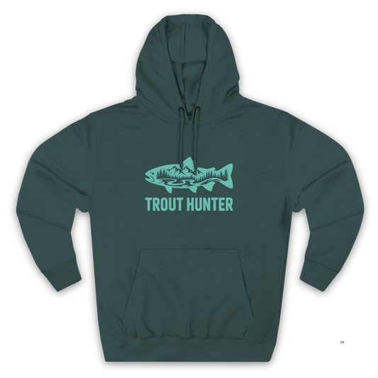 Teal Trout Hunter Hoodie – Angler Adventure Apparel