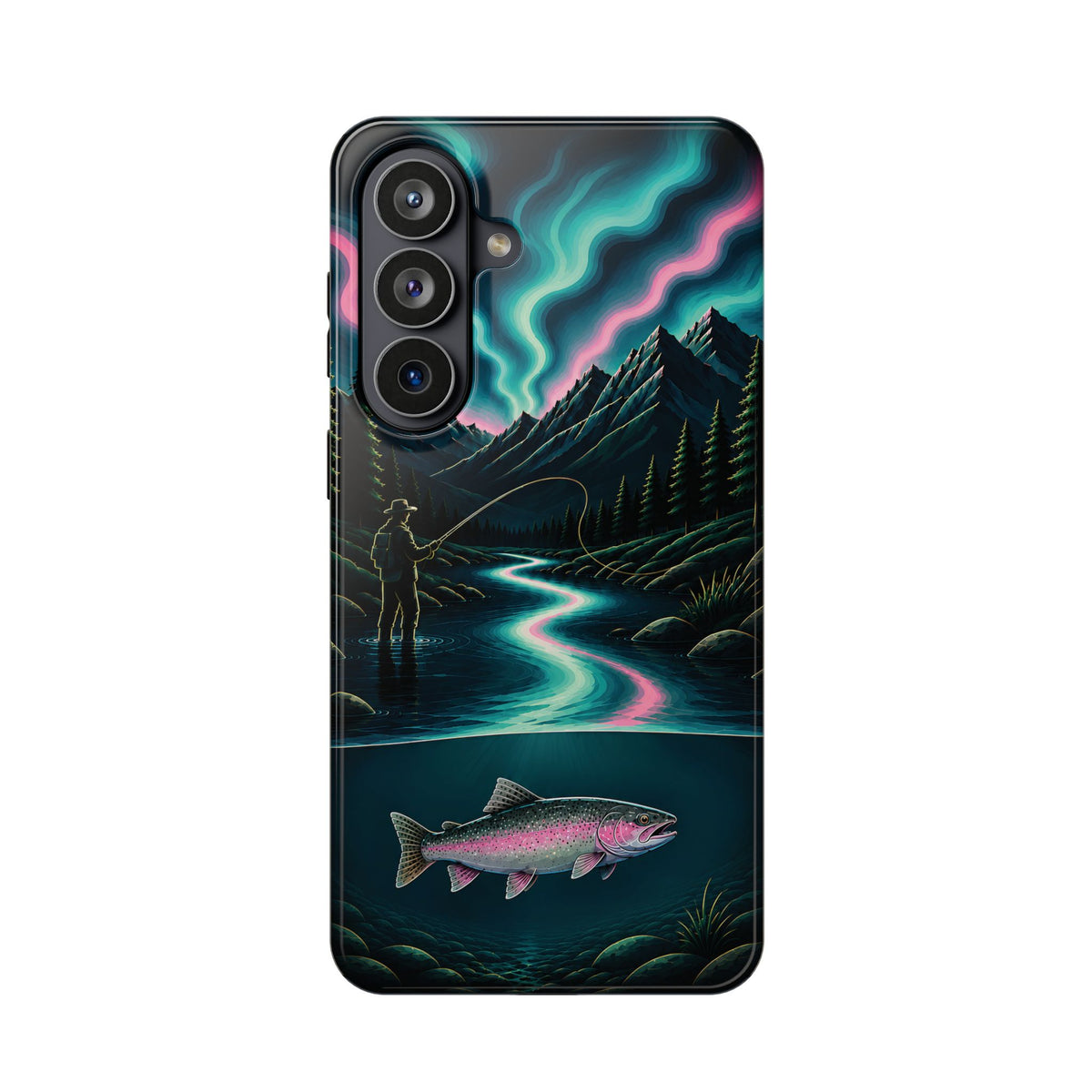 Aurora Rainbow Trout MagSafe Case