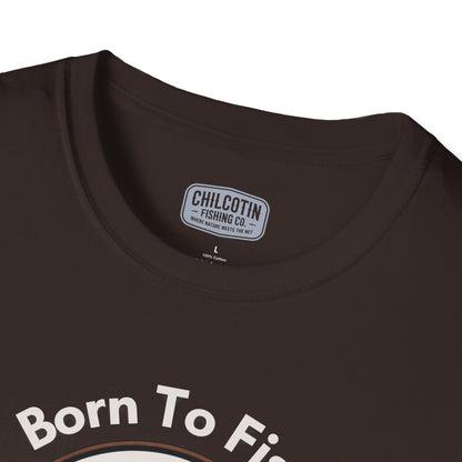 Born To Fish, Forced to Work T-Shirt | Relaxing Fishing Tee | Perfect Gift for Nature Lovers, Outdoor Enthusiasts, Father's Day, or Casual Wear