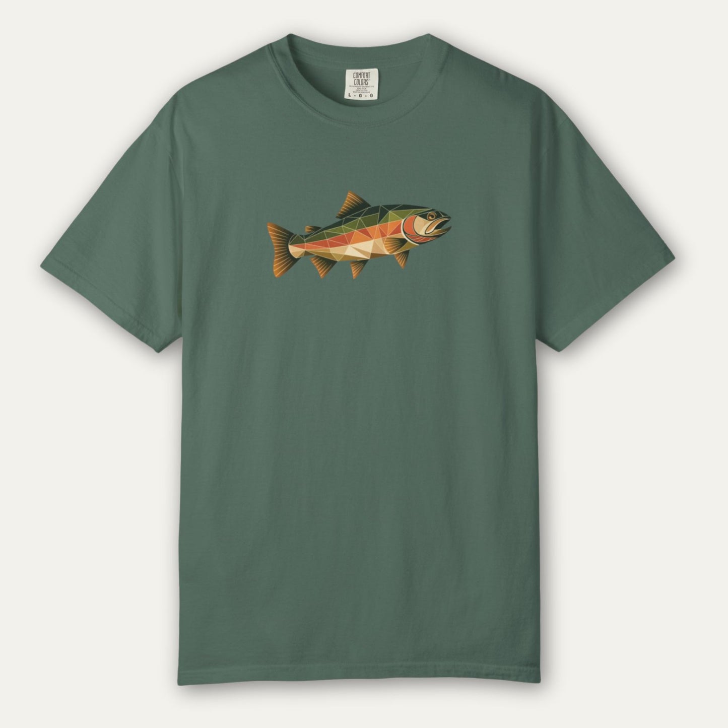 Abstract Trout Tee