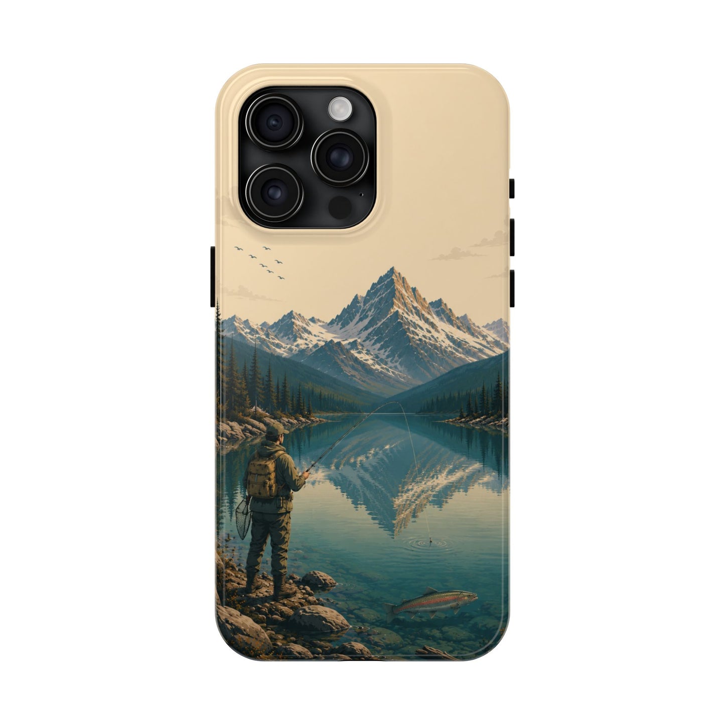 Alpine Waters Fishing Phone Case