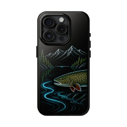 Bull Trout Neon Wilderness Tough Phone Case