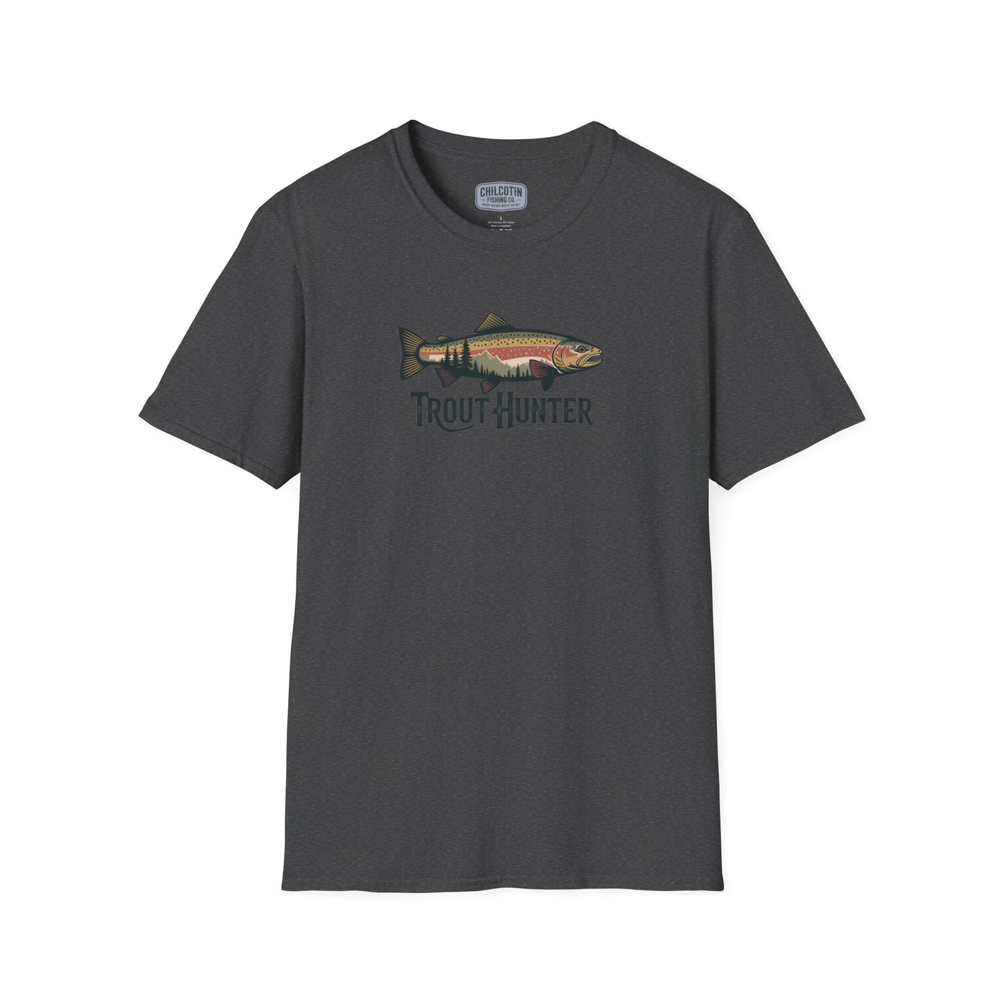 Trout Hunter Fishing T-Shirt – Comfortable Tee for Anglers