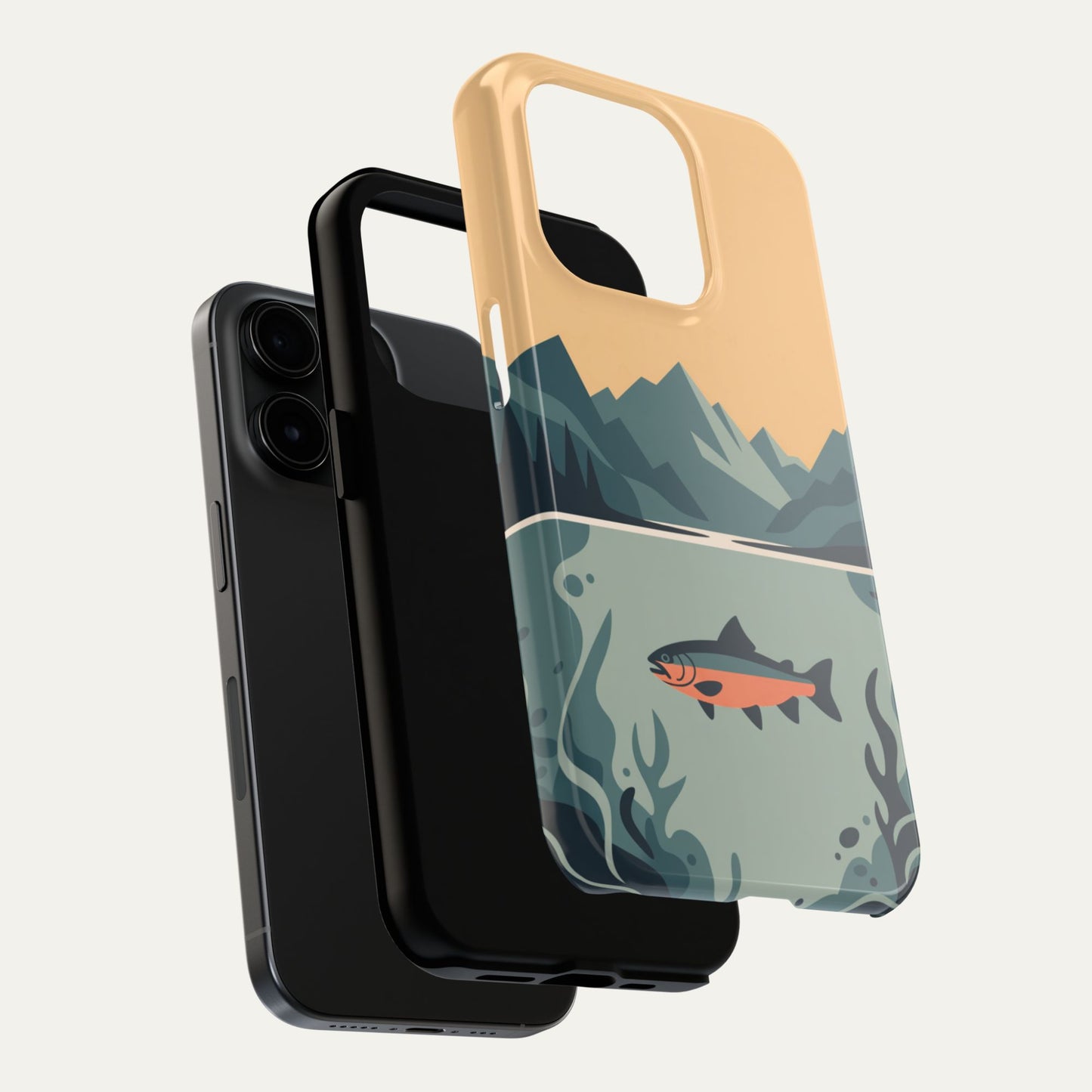 Alpine Trout Tough Phone Case