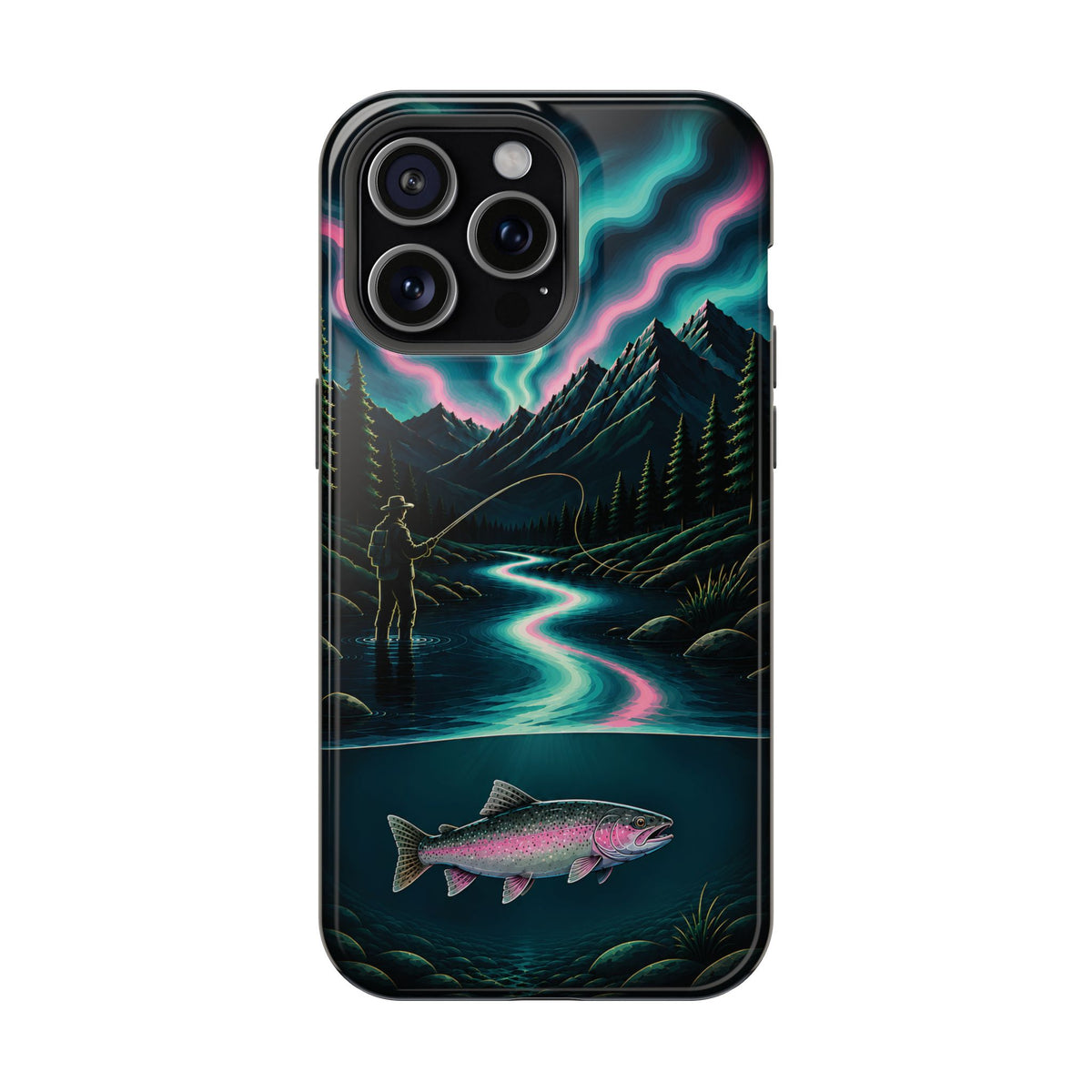 Aurora Rainbow Trout MagSafe Case