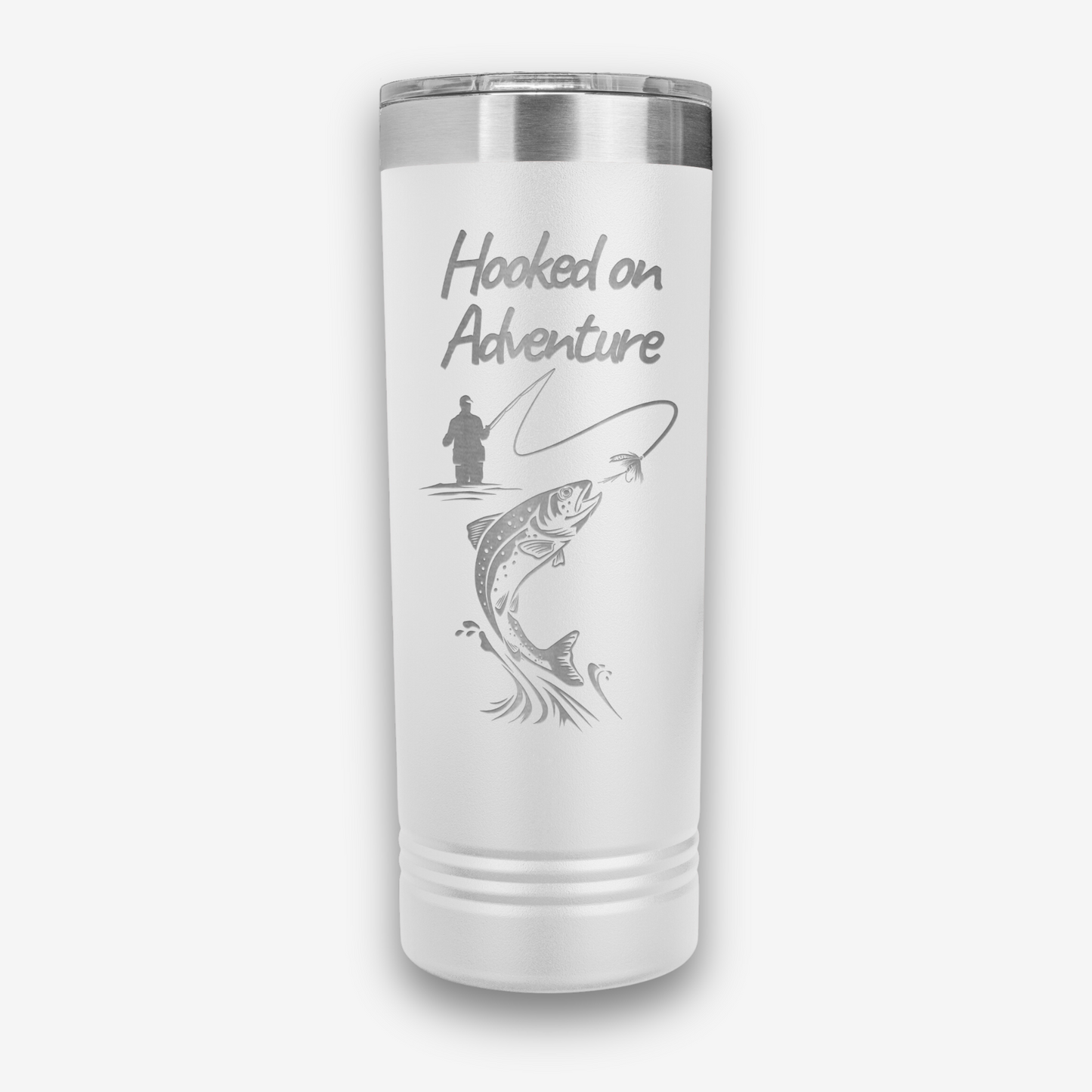 Hooked on Adventure Tumbler