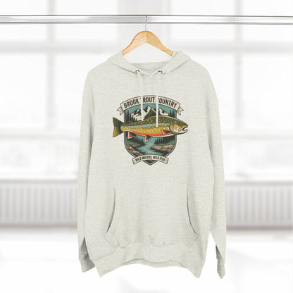 Brook Trout Country Hoodie – Trout Fishing & Outdoor Hoodie