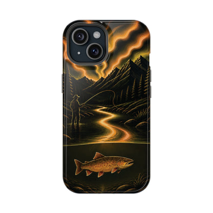 Aurora Brown Trout MagSafe Case