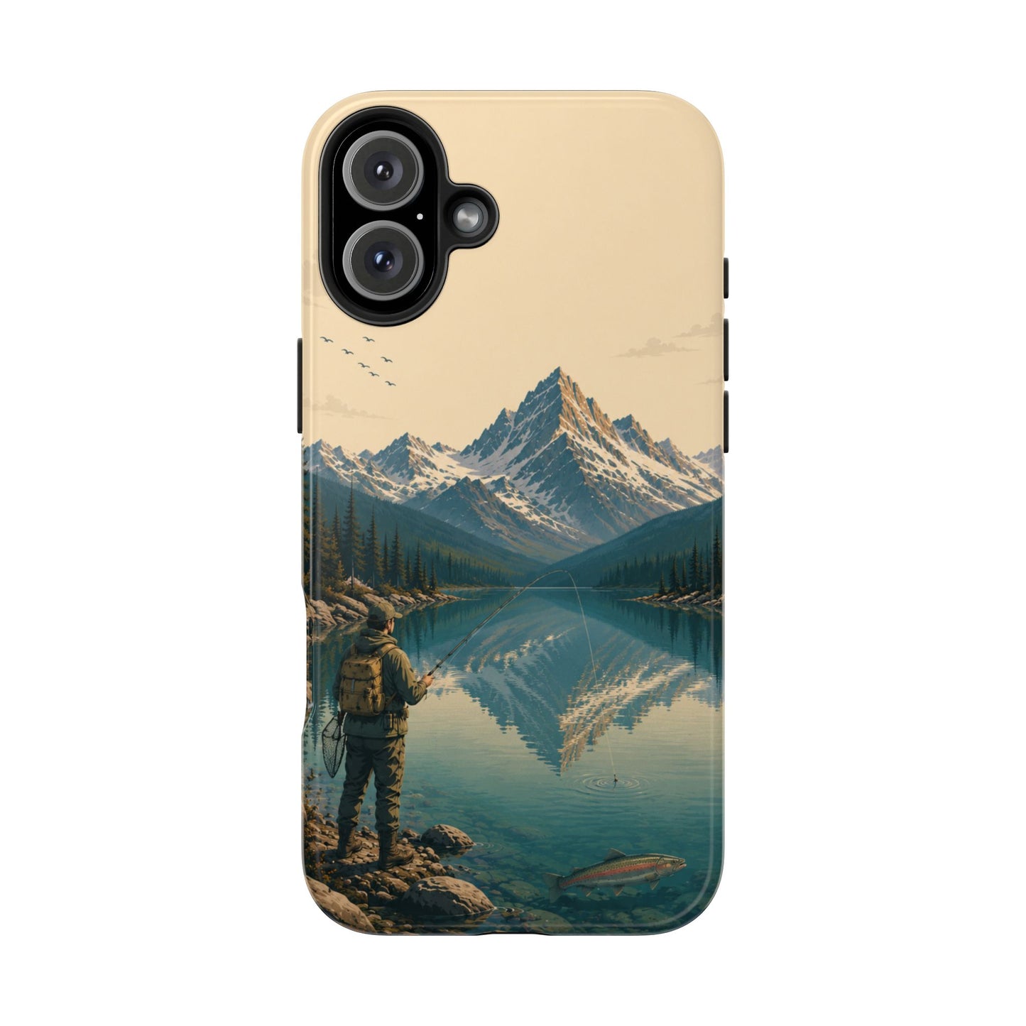 Alpine Waters Fishing Phone Case