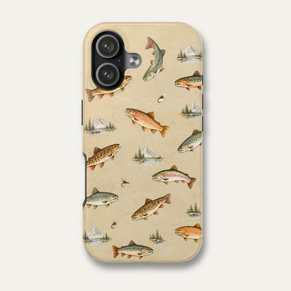 Trout Heritage Pattern Phone Case
