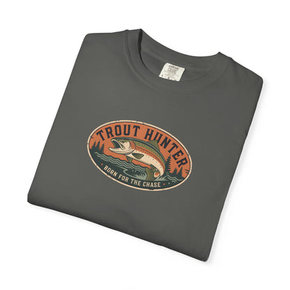 Trout Hunter Fishing T-Shirt — Vintage Outdoor Fishing Tee