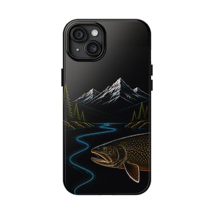 Bull Trout Neon Wilderness Tough Phone Case