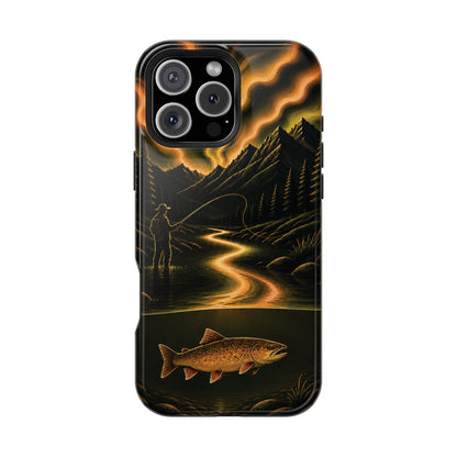 Aurora Brown Trout MagSafe Case
