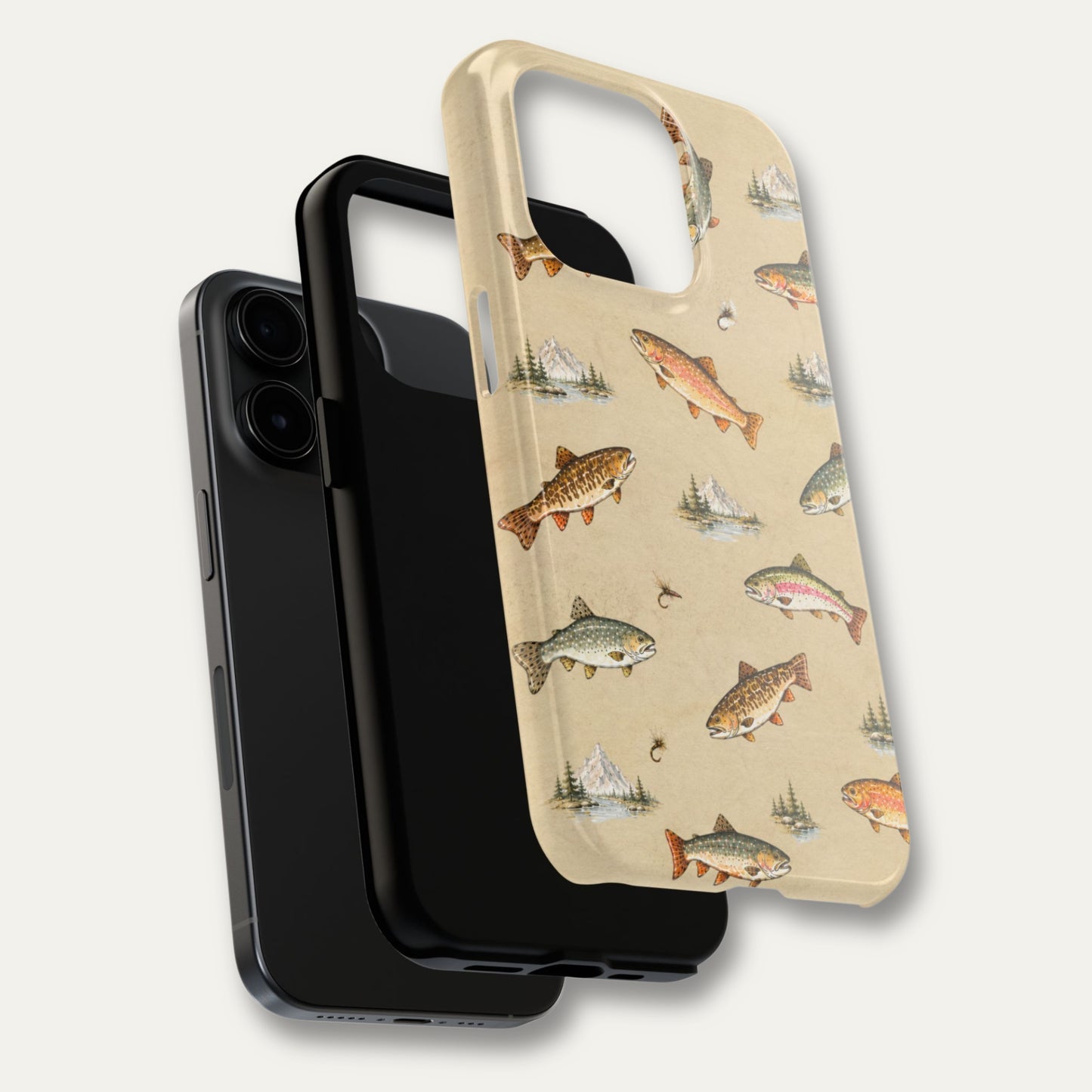 Trout Heritage Pattern Phone Case
