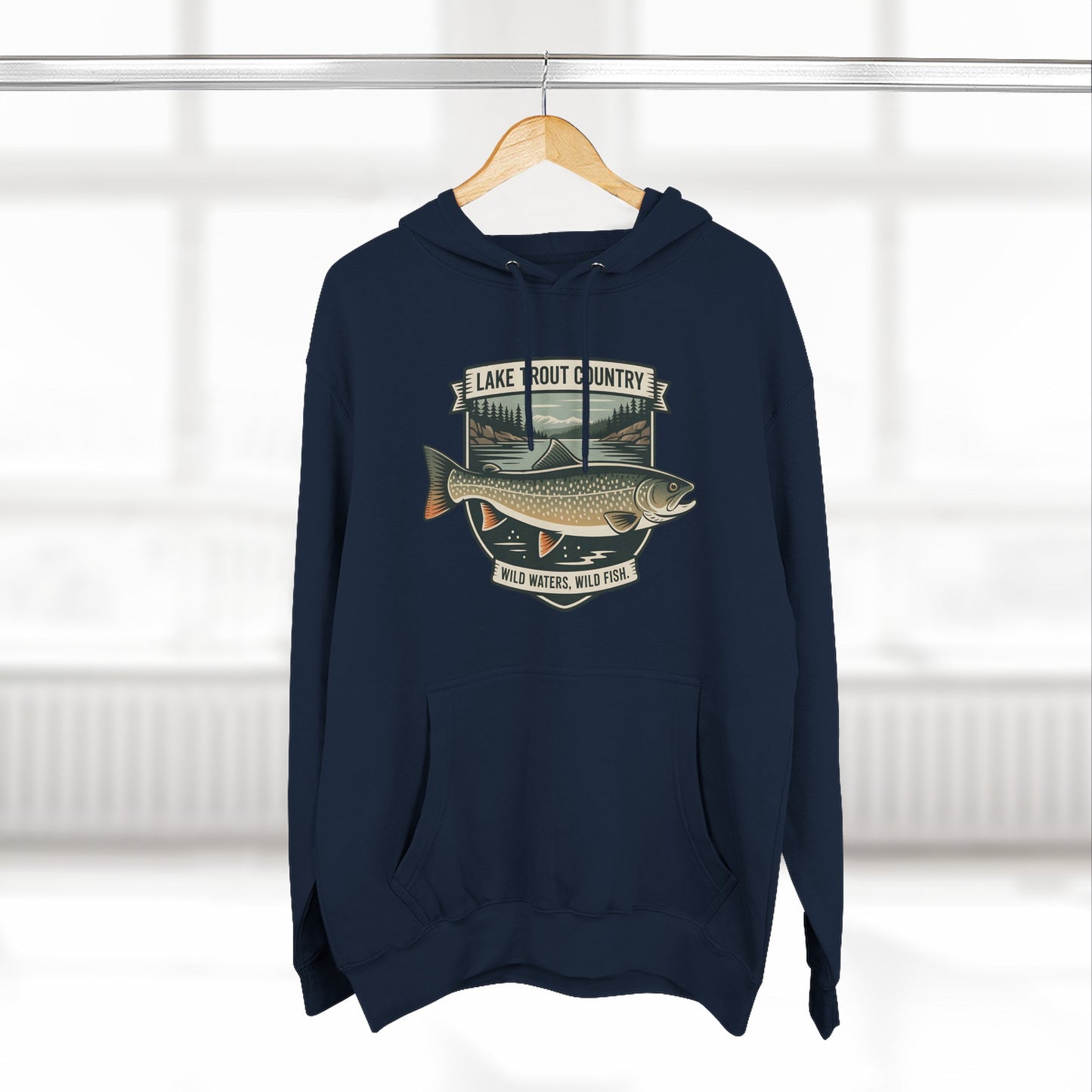 Lake Trout Country Hoodie – Fishing & Outdoor Apparel