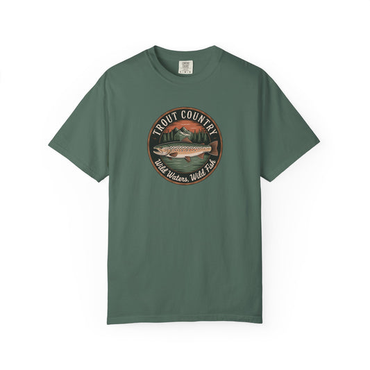 Trout Country T-Shirt — Wild Waters Fishing Graphic Tee
