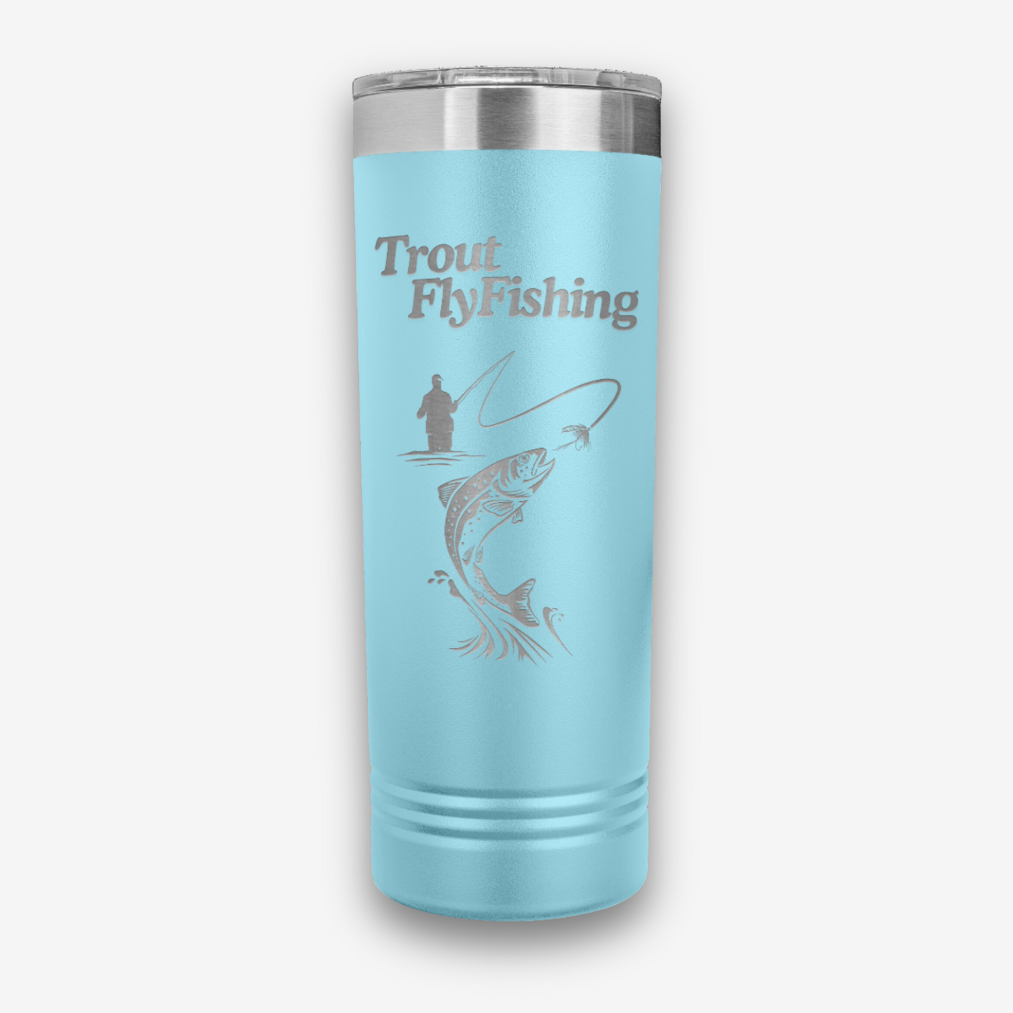 Trout Fly Fishing Tumbler